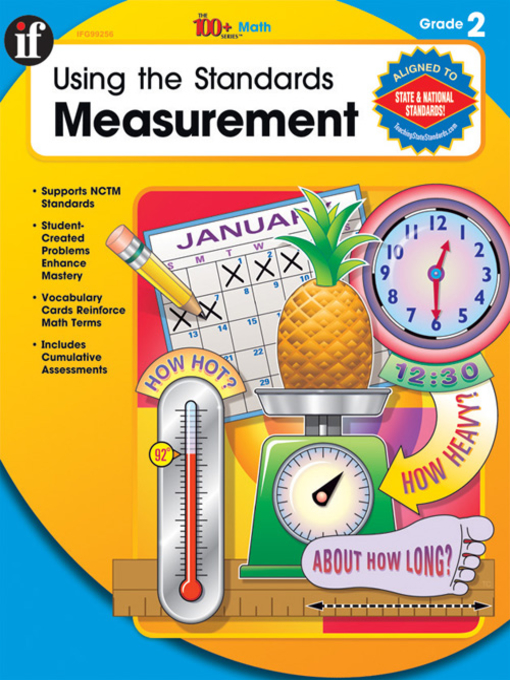 Title details for Using the Standards - Measurement, Grade 2 by Melissa J. Owen - Available